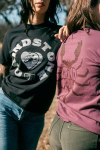 Grindstone Maroon Scorpion Heart T-shirt